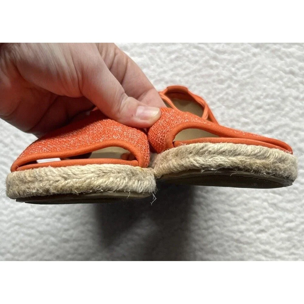 Eileen Fisher Sandals Womens 5.5 Magma Melange Stretch Mews Casual Espadrilles
